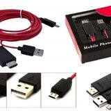 Kit cablu mhl samsung hdmi-micro-usb hdtv
